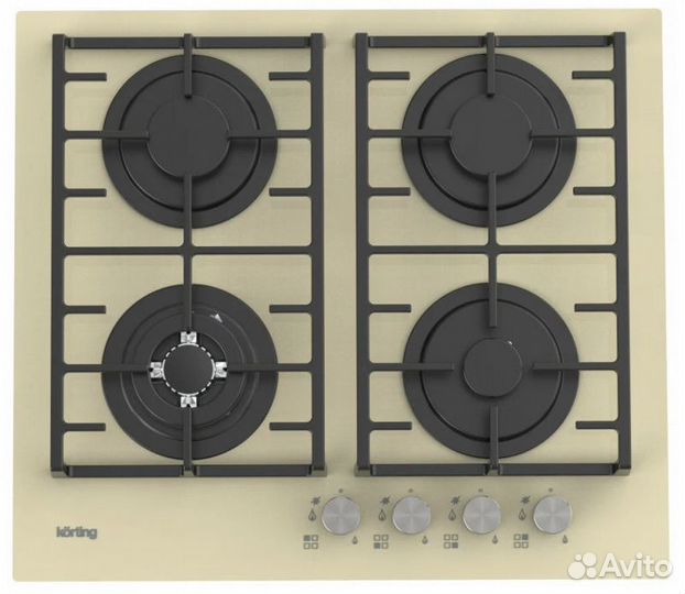 Газовая варочная поверхность korting HGG 6825 CTB