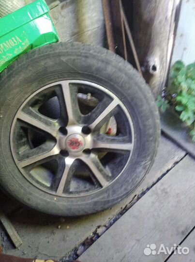 Зима резина на литьё 5 шт