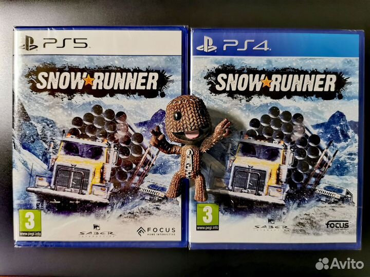 SnowRunner PS4 PS5 русские субтитры