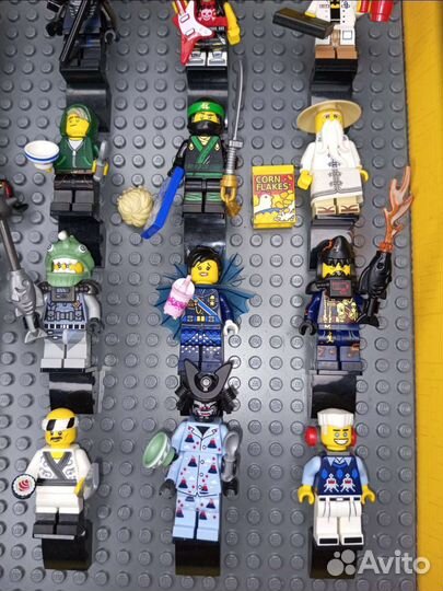 Lego Ninjago movie коллекционные минифигурки