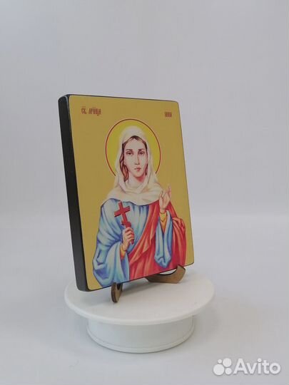 Мученица Ника Коринфская, 15x20x1,8 см, арт Ид4461