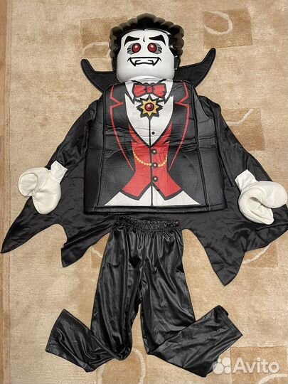 Костюм для карнавала вампир от lego