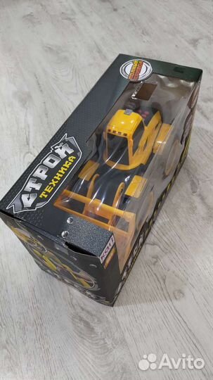 Экскаватор игрушка со звуковыми эффектами