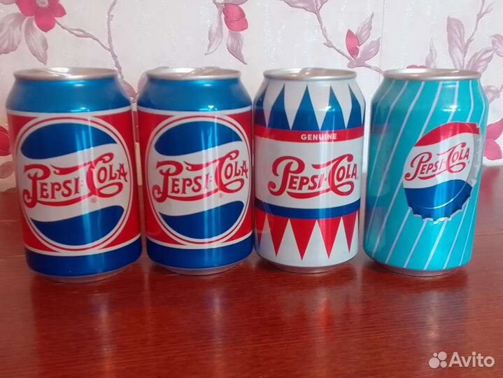 Коллекционные банки Pepsi
