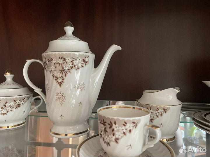 Кофейный сервиз СССР фарфор