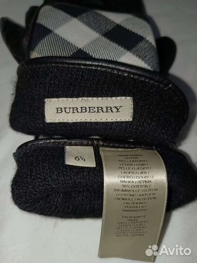 Перчатки burberry