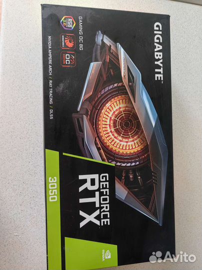 Видеокарта GeForce RTX 3050 Dual OC