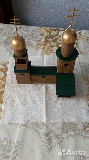 1\72 церковь, дом