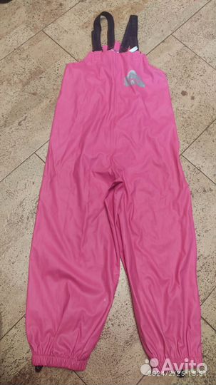 Демисезонный прорезиненный полукомбинезон, 122