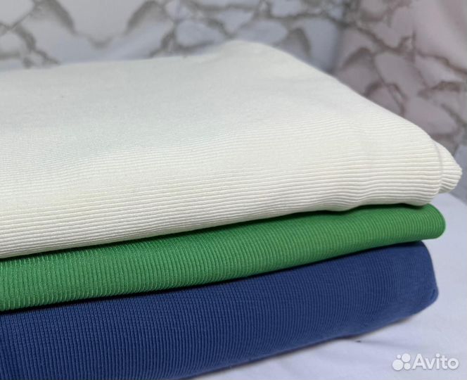 Ткань трикотаж кашкорсе лоскут набором