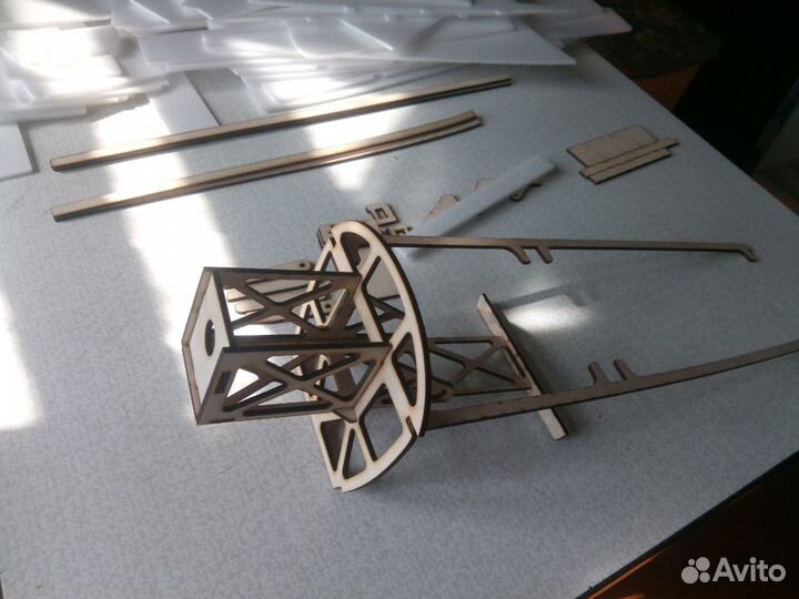 Детали для сборки Extra330s