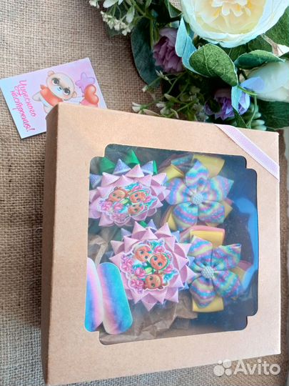 Резинки для волос набор