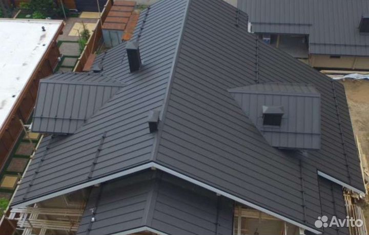 Фальцевая кровля, аренда станка сфп-700