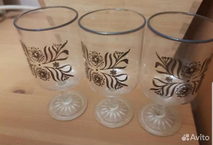 Набор рюмок СССР 3 шт