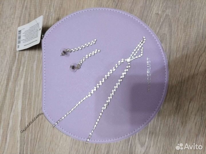 Серьги и подвеска вечерние /свадебные