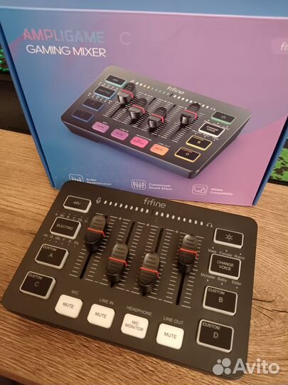Микшер Fifine Ampligame SC3