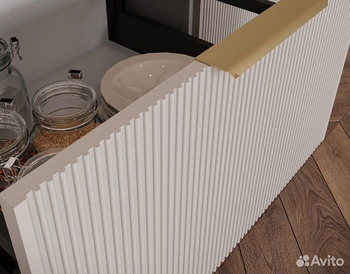 Кухня угловая высокая: цена за всю