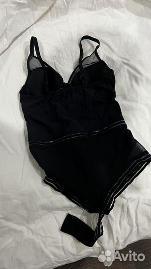 Боди топ женское черное tezenis