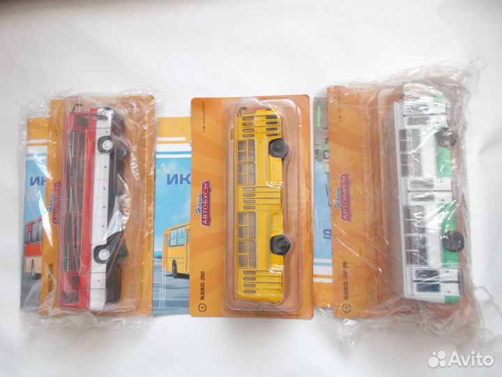 Наши автобусы modimio 1/43 Икарус