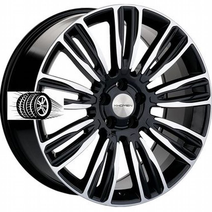 Литые диски Khomen Wheels 8.5×R20 5×108