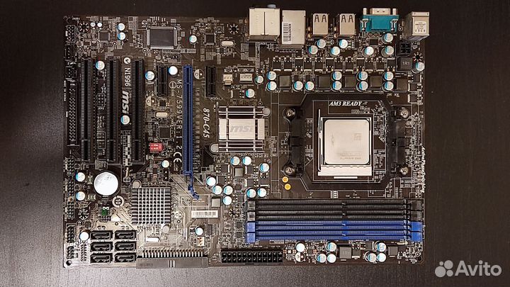 Материнская плата с процессором amd