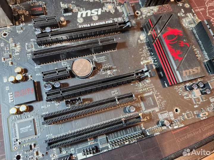 Материнская плата lga 1151 чипсет Z170 на запчасти