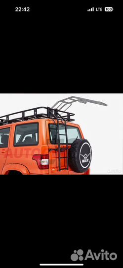Лестница на УАЗ patriot