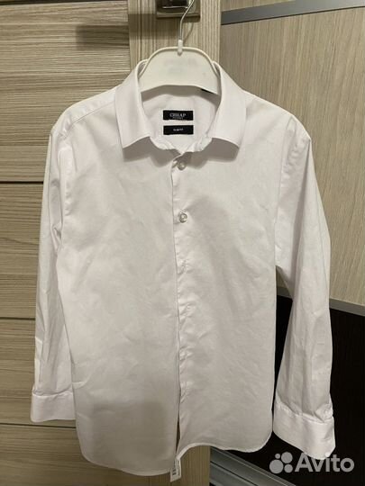 Белая рубашка silver spoon Брюки button blue