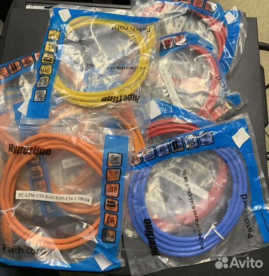 PC-LPM-UTP-RJ45-RJ45-C5e-1.5M Новые