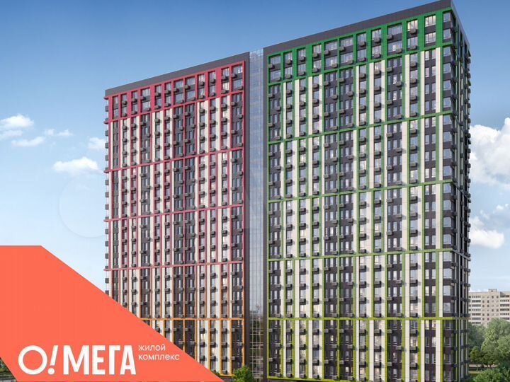 1-к. квартира, 47,5 м², 6/23 эт.