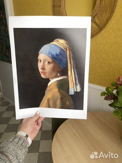 Постер Вермеер 30*40см