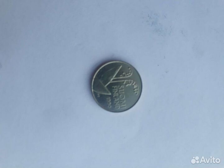 Финские марки 1993-1994 монеты