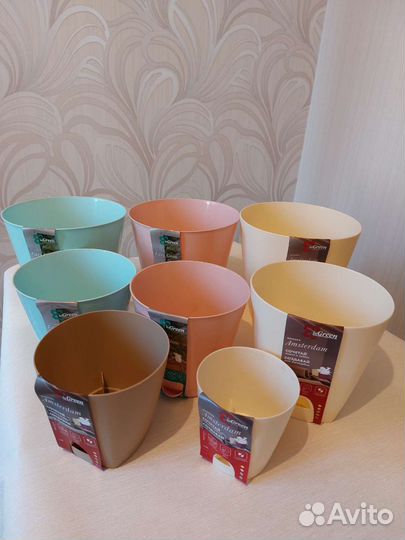 Горшки цветочные новые