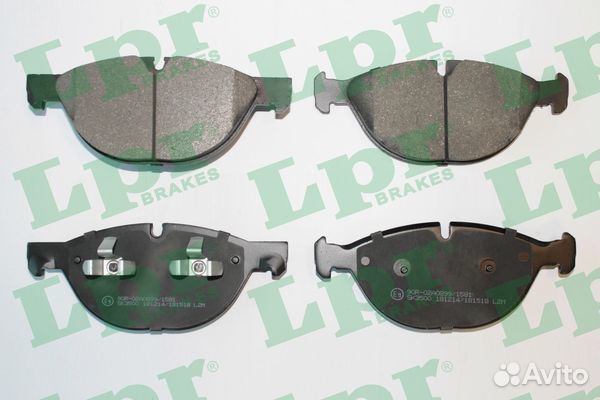 Колодки тормозные BMW X5 E70 07/X6 E71 -08.08 пере