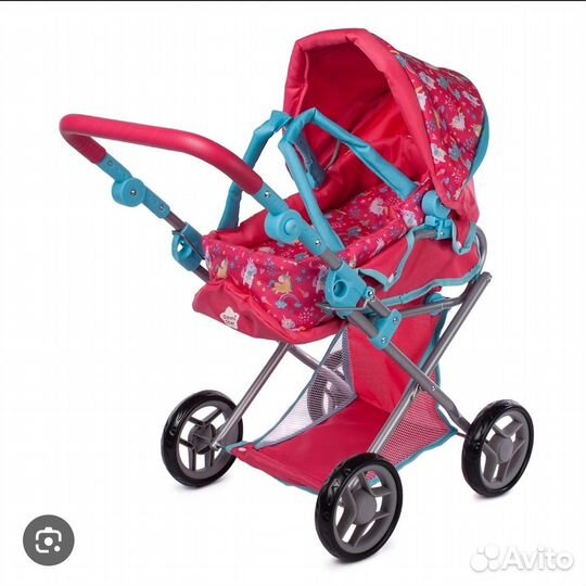 Коляска кукольная demi star 9346
