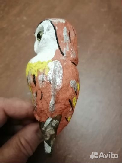 Елочная игрушка сова