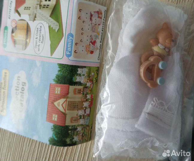 Коляска 2918 Sylvanian Families, раритет