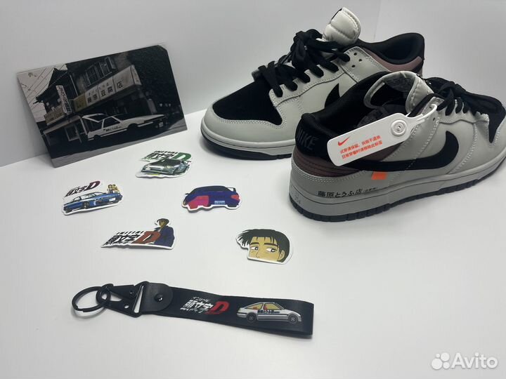 Кроссовки/Кеды Nike SB Dunk Low AE86 Initial D