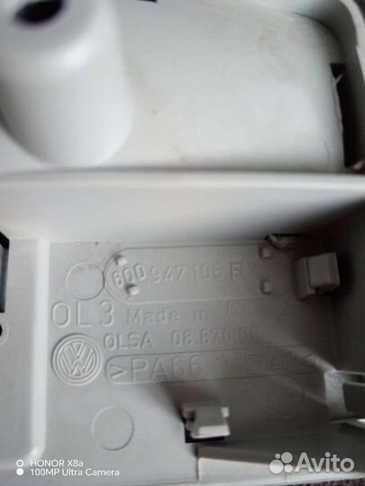 Плафон polo седан