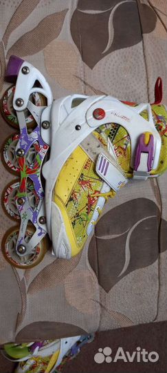 Роликовые коньки детские раздвижные