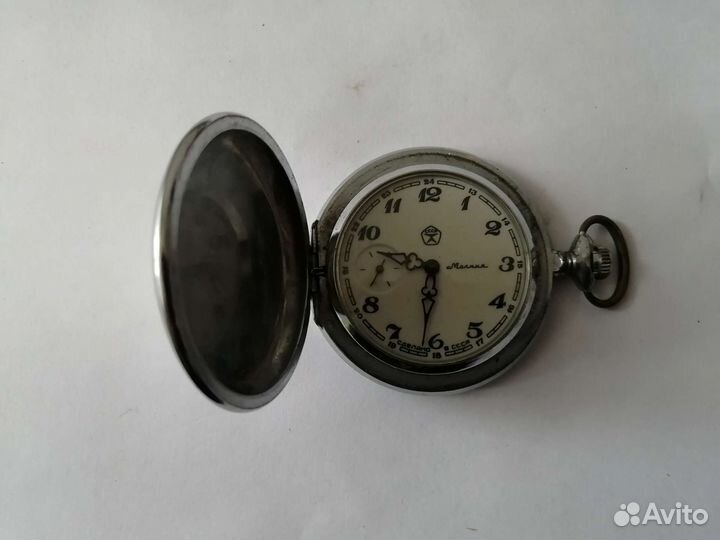 Часы карманные молния глухарь