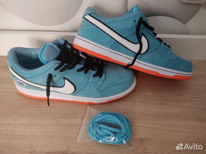 Кроссовки Nike sb dunk low club 58 gulf