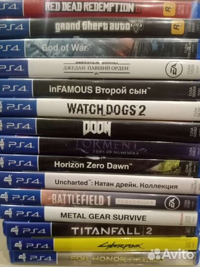 Игры для приставок ps4