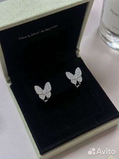 Серьги Van Cleef Two Butterfly