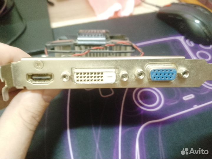 Видеокарта gt 710 2gb