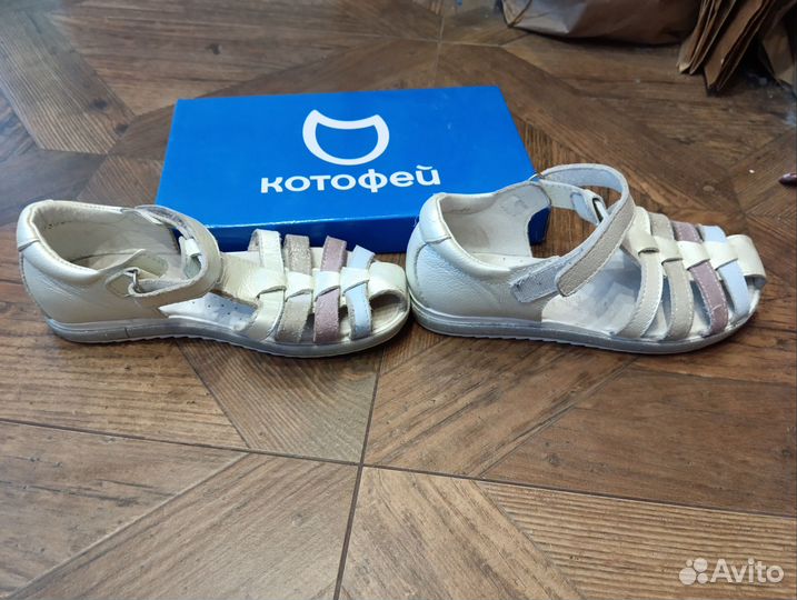 Босоножки Котофей для девочки, р. 32