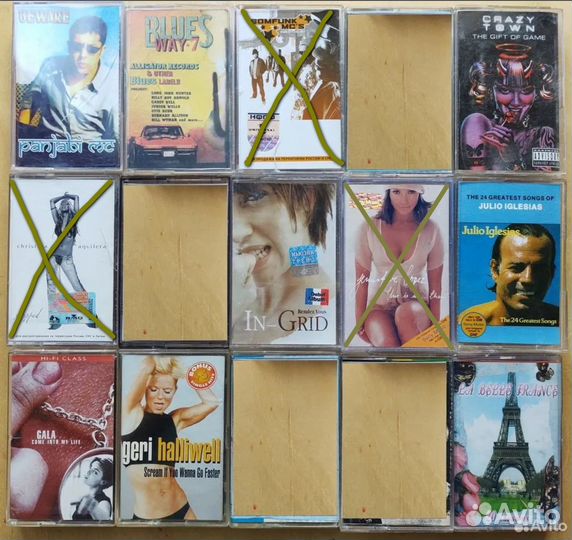 Аудиокассеты студийные 0