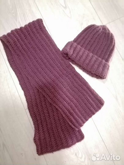 Шапка вязаная и комплекты