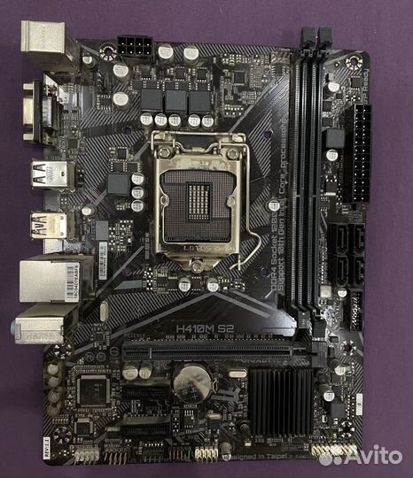 Материнская плата Gigabyte h410m s2