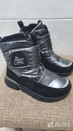 Сапоги дутики для девочки 28 размер